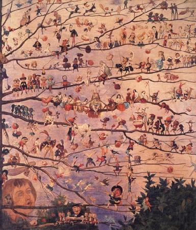 Richard Doyle The Fairy Tree Spain oil painting art